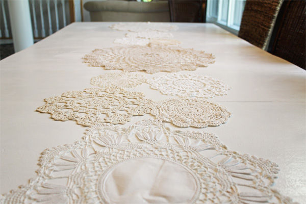 Crocheted Doilies Doily Runners Table Runners Vintage Doily Handstitched Doilies
